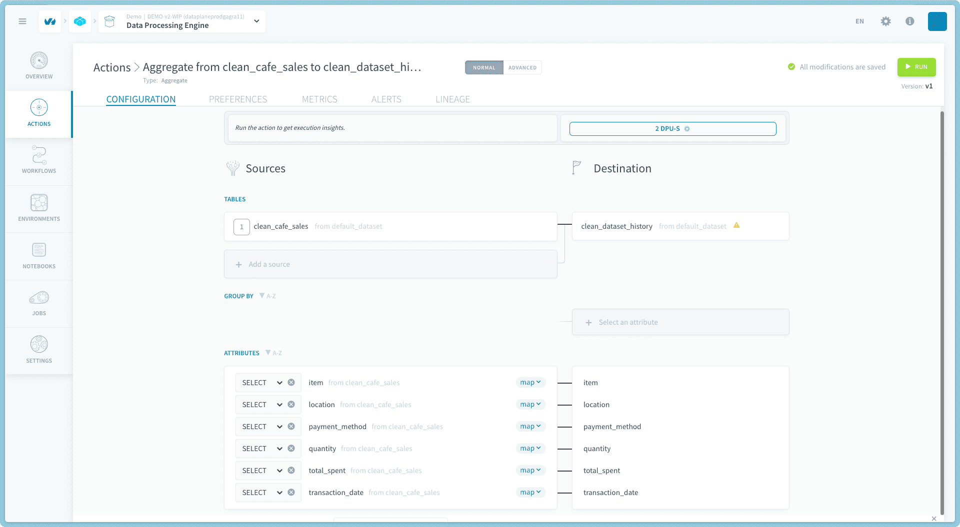 step 7 - Clean dataset using your own data processing workflow — Ai endpoints step (2)
