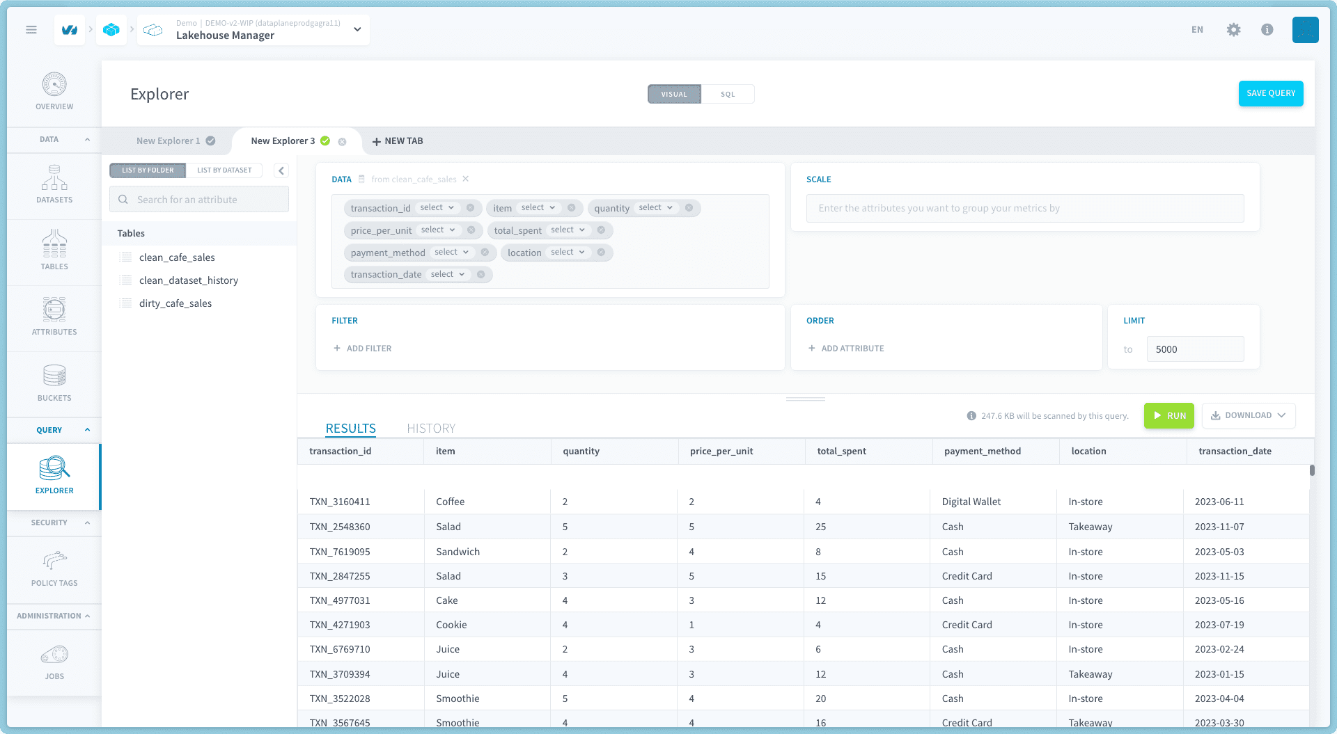 step 8 - Explore clean tables — Ai endpoints step (2)