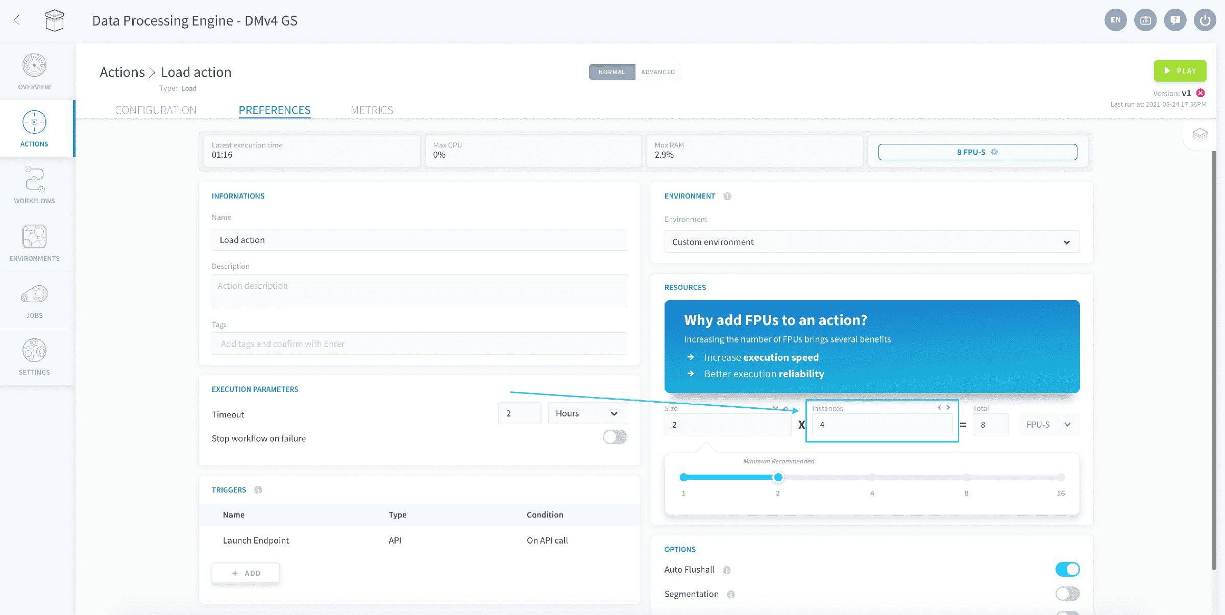 Scale your jobs horizontally — Instances