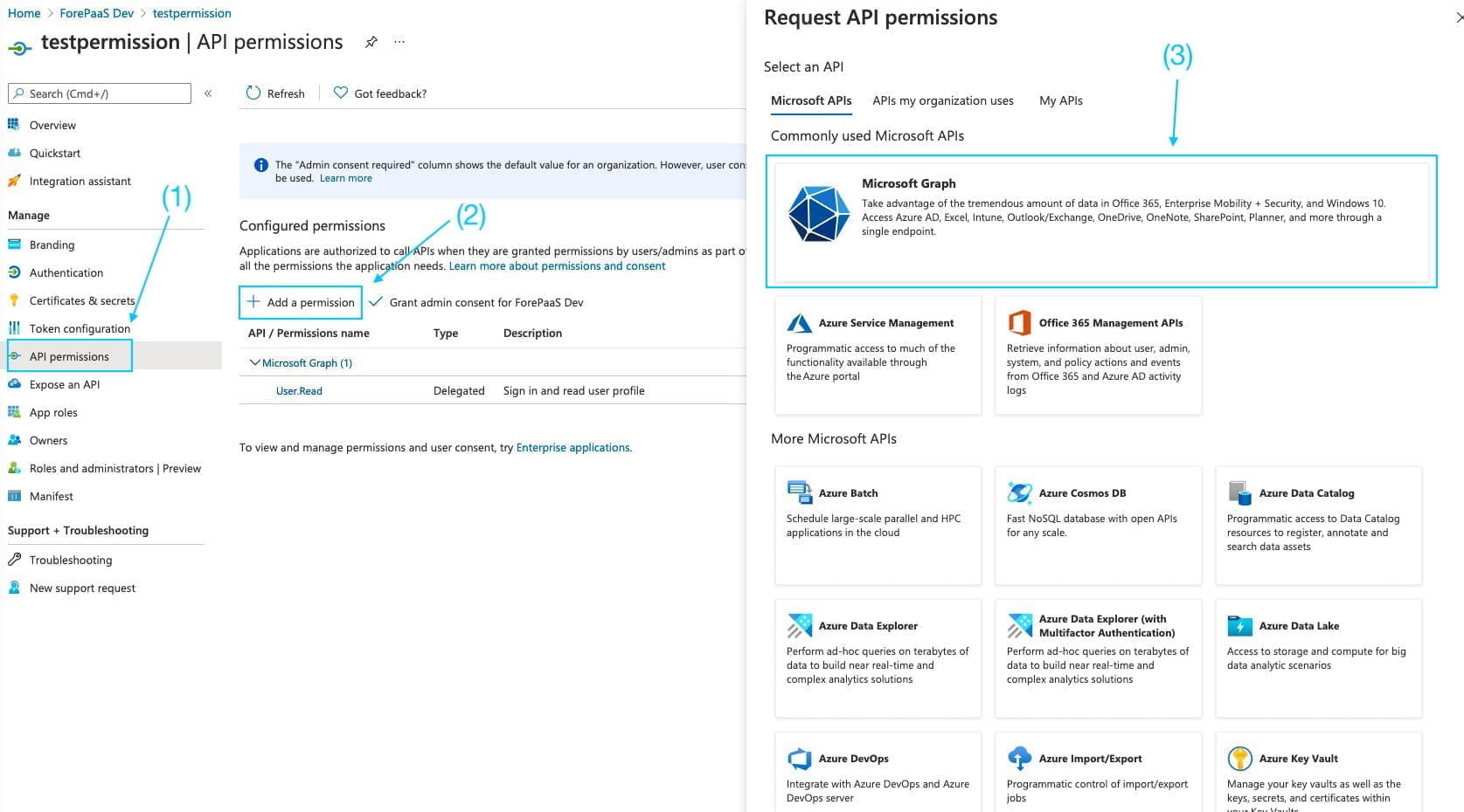 App registration