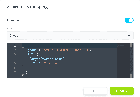 advanced mapping