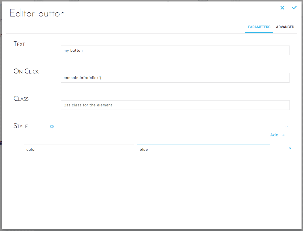 Exemple Panel
